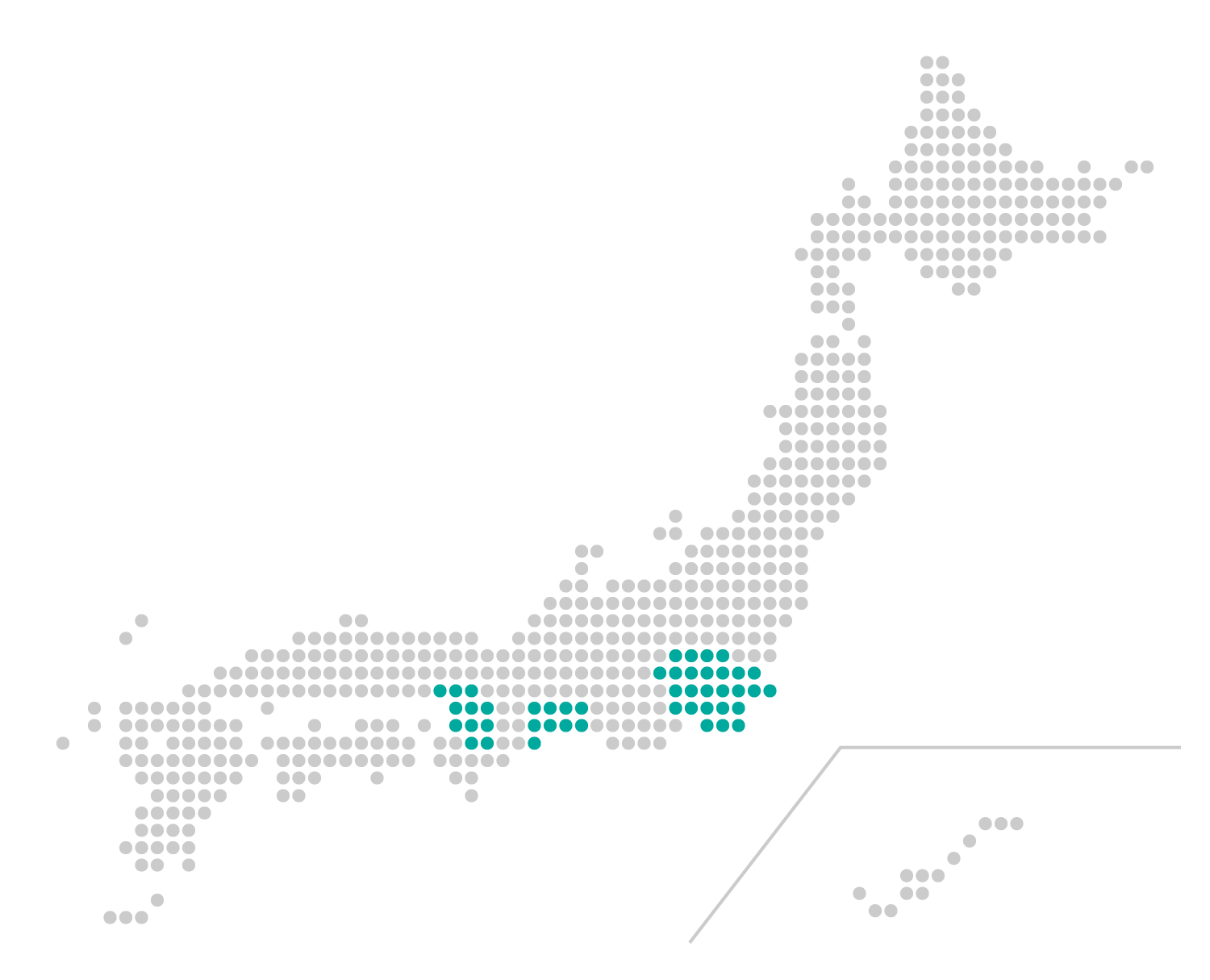 日本地図の画像