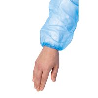 PEガウン袖付きゴム紐付き　ブルー　25枚_選択画像03