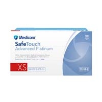 セーフタッチニトリル ホワイト XS 100枚