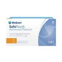 セーフタッチ ニトリル ホワイト S 100枚