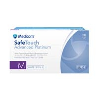 セーフタッチ ニトリル ホワイト M 100枚