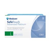 セーフタッチ ニトリル ホワイト L 100枚