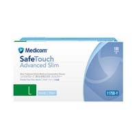 セーフタッチ ニトリル ブルー L 100枚