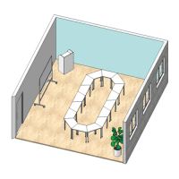 ■テーブル RFJDC-8045DWH ホワイト_選択画像04