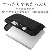 インナーバック 15.6インチ 取っ手付き 黒_選択画像03