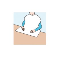 ウィズエール使いきり食事用エプロン50枚入_選択画像02