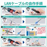 LANケーブル cat5e 箱入り 300m ホワイト_選択画像04