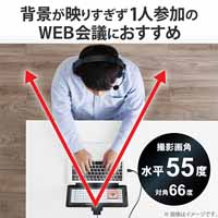 WEBカメラ 500万画素 UCAM-C750FBBK_選択画像03