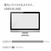 USBメモリ3.0 64GB MF-HSU3A64GBK_選択画像03