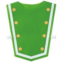 マーチングバンド用衣装オーバーレイ 黄緑