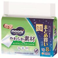 ムーニーおしりふき やわらか詰替 76枚8P