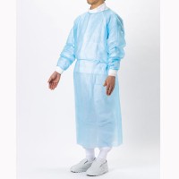 ガードファインガウン PP 10枚入ブルー