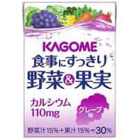 ※食事にすっきり野菜&果実Caグレープ 36本