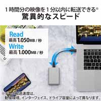 ラシー SSD 500GB Portable STKS500400_選択画像03