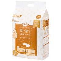 使い捨て防水シーツ大判 ロング16枚×2袋