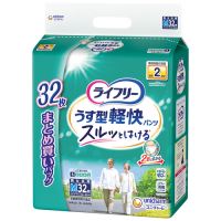 ライフリーうす型軽快パンツM32枚1P