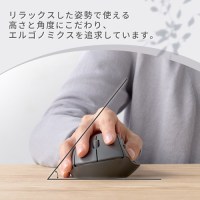 抗菌静音マウス SHELLPHA 5ボタン ブラック_選択画像03