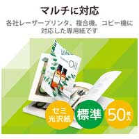 レーザー用紙 セミ光沢 ELK-GHNA450_選択画像02