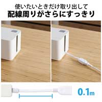 独立差込口付きタップ 4個口 T-ADR5-2515WH_選択画像03
