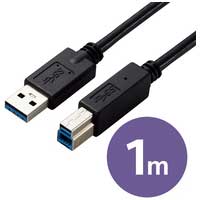 USB3.0ケーブル A-B 1m USB3-AB10BK/ID_選択画像02