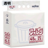 フォルタ環優包装 透明 45L 100枚 F-4C