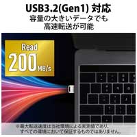 USBメモリ 超小型 128GB MF-SU3A128GSV_選択画像02