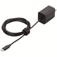 Type-C充電器 ケーブル一体 1.5m ブラック