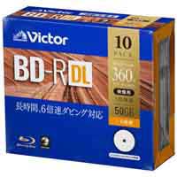 録画用BD-R 50G 10枚 VBR260RP10J1