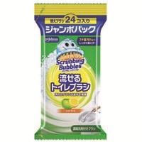 流せるトイレブラシ 替えブラシシトラスx24