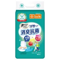 肌ケアアクティうす型パンツL-LL16枚4P