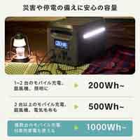 ポータブル電源 1229Wh リン酸鉄 PD_選択画像03