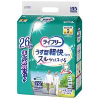 ライフリーうす型軽快パンツLL26枚1P