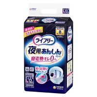 △ライフリー夜用あんしんパンツ7回L12枚1P