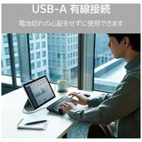 有線 キーボード テンキー ブラック_選択画像04