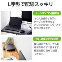 HDMI ケーブル L字左向き CAC-HD14EYL15BK_選択画像03