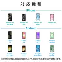 USBケーブル C-C 充電専用 60W 10cm WH_選択画像03