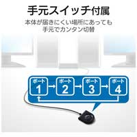 USB3.0対応切替機(PC4台) U3SW-T4_選択画像04