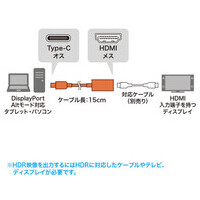 USB Type C-HDMI変換 AD-ALCHDR02_選択画像03