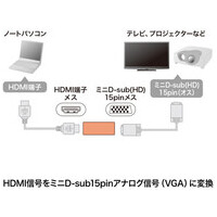 HDMI-VGA変換アダプタ AD-HD13VGA_選択画像03