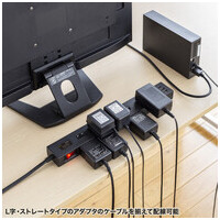 雷タップ10個口+USB-A+C TAP-SP2110NUC-3BK_選択画像02