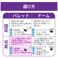 防犯カメラ 電動可変焦点バレット200万画素_選択画像03