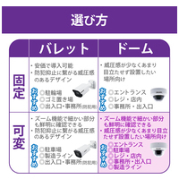 防犯カメラ 電動可変焦点ドーム型200万画素_選択画像03