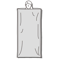 緊急簡易アルミ寝袋(静音タイプ) 5995_選択画像03