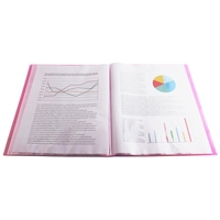 クリアーブックネームイン A4S 40Pブルー_選択画像04