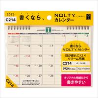 NOLTYカレンダー 卓上 日曜始まり C214_選択画像02