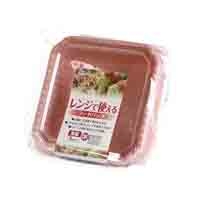 レンジで使える フードパック 角 M 3個