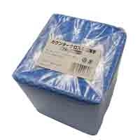 カウンタークロスミニ 薄手 100枚 ブルー