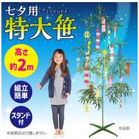 七夕用特大笹　２ｍスタンド付き70322_選択画像02