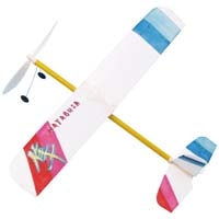 ゴム動力模型飛行機ハヤブサ　000056700_選択画像03