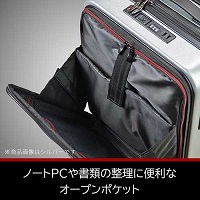 BAGGEX SILESキャリーケース縦型L シルバー_選択画像04